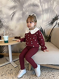 Kalpli Bordo Takım