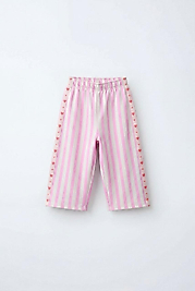 Pembe Çizgili Pantolon